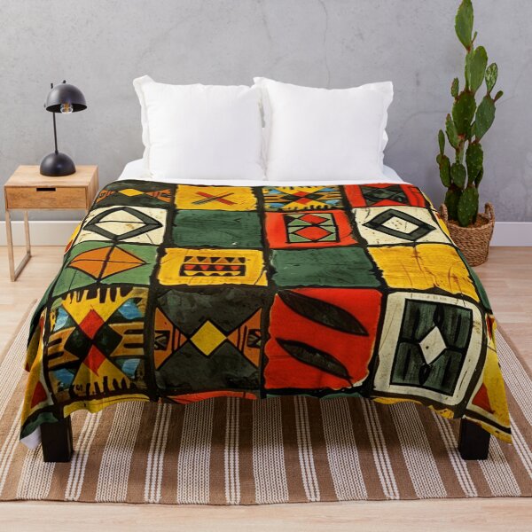 Item preview, African-Style Green, Yellow, And Red Ornate Designs designed and sold by DEC02.