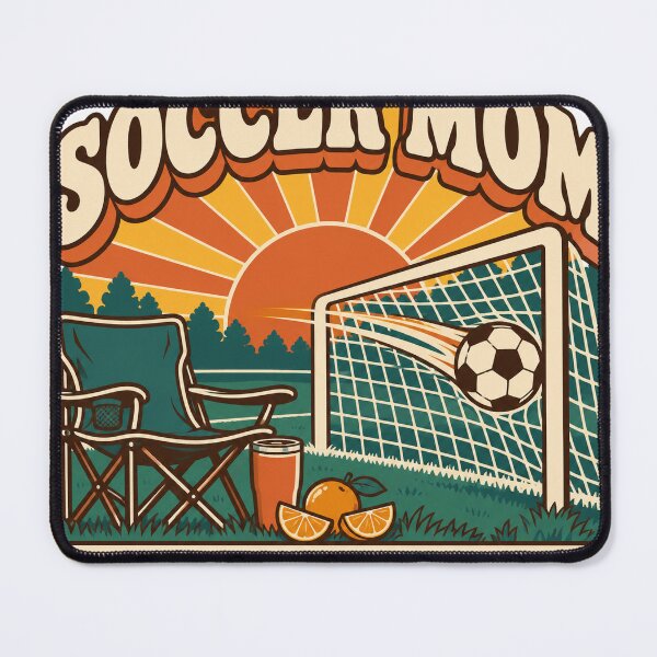 Item preview, Soccer Mom Gift - Sideline Squad designed and sold by RedRubyBubble.