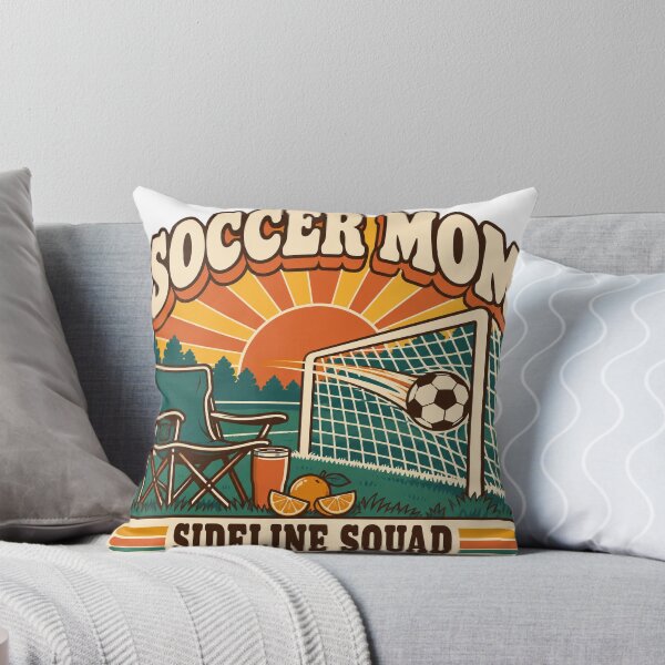 Item preview, Soccer Mom Gift - Sideline Squad designed and sold by RedRubyBubble.
