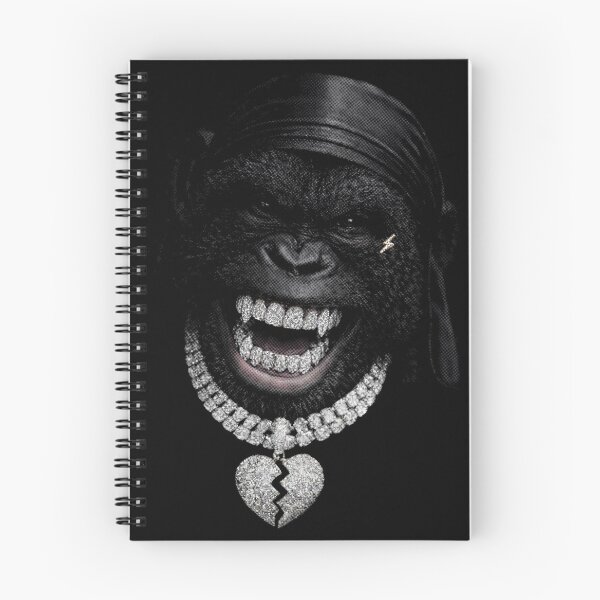 Item preview, Gorilla with Grillz designed and sold by NF Designs Studio DTF.