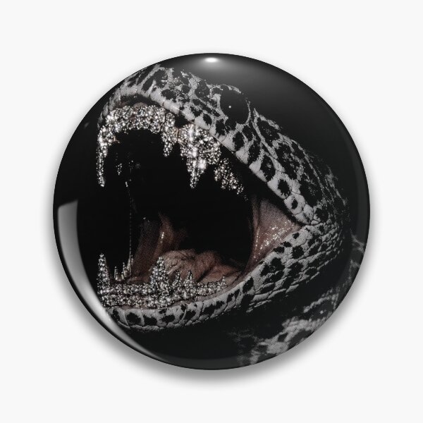 Item preview, Snake with Diamond Fangs designed and sold by NF Designs Studio DTF.