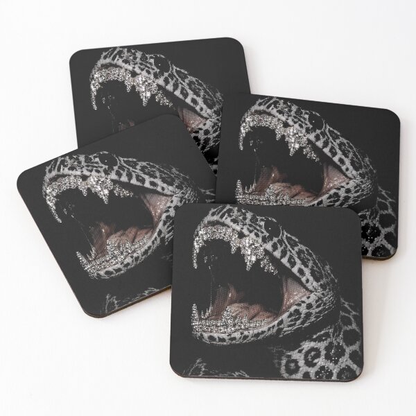 Item preview, Snake with Diamond Fangs designed and sold by NF Designs Studio DTF.