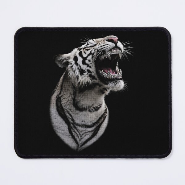 Item preview, White Tiger with Grillz designed and sold by NF Designs Studio DTF.
