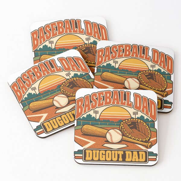 Item preview, Baseball Dad Gift - Dugout Dad designed and sold by RedRubyBubble.