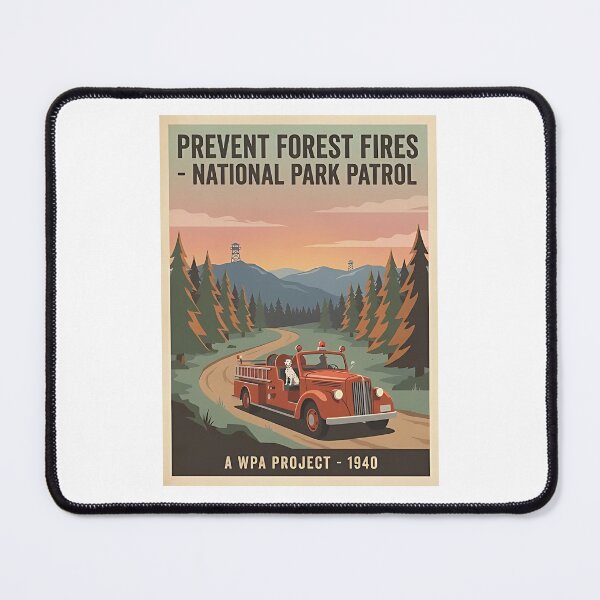 Item preview, Dalmatian Fire Patrol designed and sold by PictoVibe.