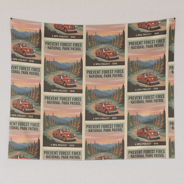 Item preview, Dalmatian Fire Patrol designed and sold by PictoVibe.