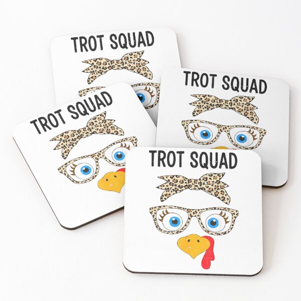 Item preview, Thanksgiving Running Print Leopard Turkey Trot Squad 2025 T-Shirt designed and sold by josumitofc.