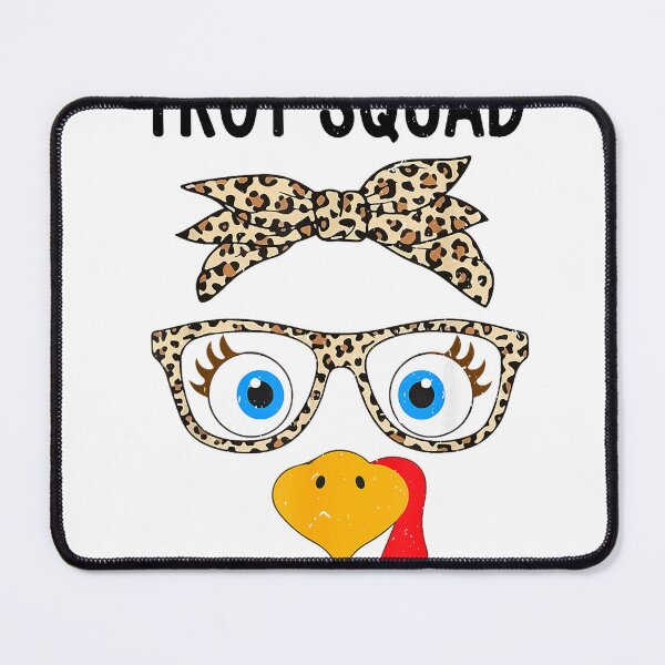 Item preview, Thanksgiving Running Print Leopard Turkey Trot Squad 2025 T-Shirt designed and sold by josumitofc.