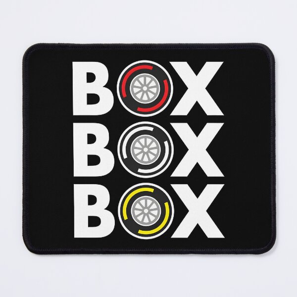 Item preview, BOX BOX BOX – F1 Tyre Merch designed and sold by enginefreak.