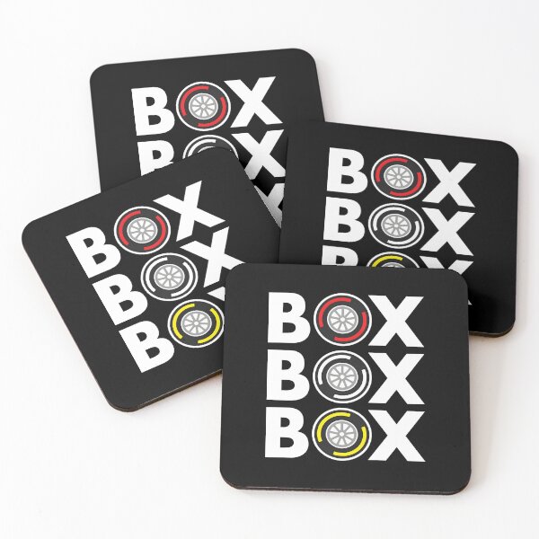 Item preview, BOX BOX BOX – F1 Tyre Merch designed and sold by enginefreak.