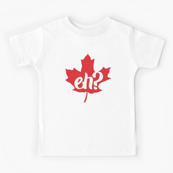 Threadrock Kids Flag of Canada Youth T-shirt Canadian Pride Maple Leaf 