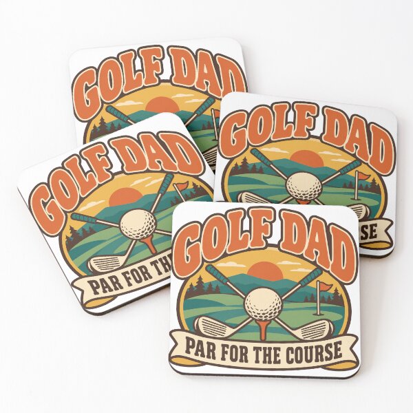Item preview, Golf Dad Gift - Par For The Course designed and sold by RedRubyBubble.