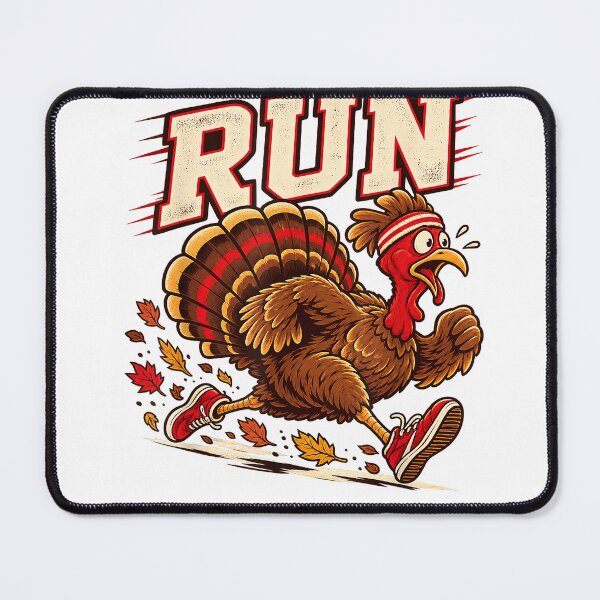 Item preview, Thanksgiving Running Turkey Funny Fall Runner Race Humor T-Shirt designed and sold by shop-insider.