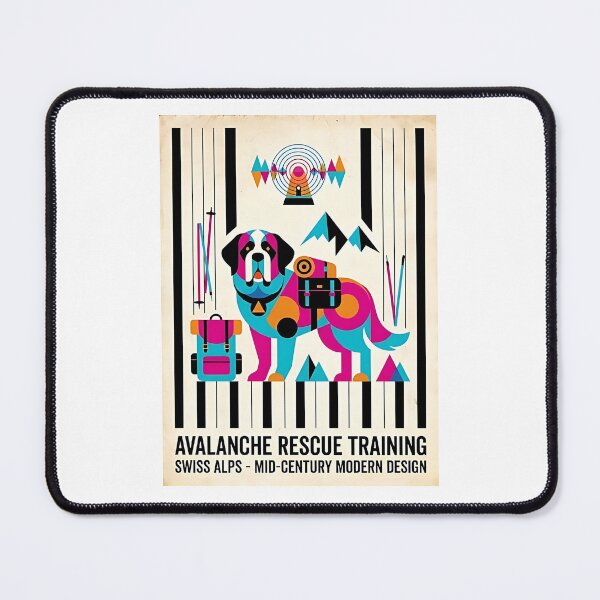 Item preview, Saint Bernard Rescue Trainer designed and sold by PictoVibe.