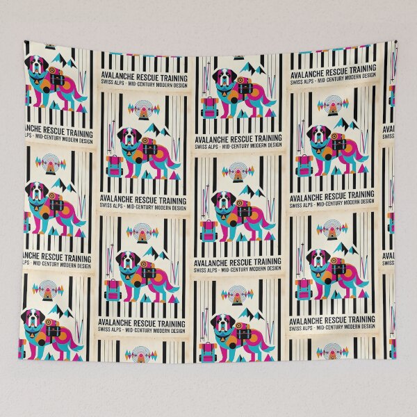 Item preview, Saint Bernard Rescue Trainer designed and sold by PictoVibe.