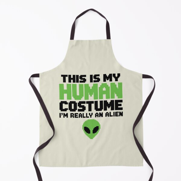 Item preview, Weird Funny This is My Human Costume I'm Really an Alien designed and sold by Sallyjoywaxart.