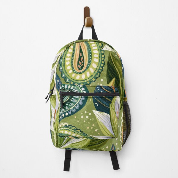 Item preview, Retro Lotus - Pattern and Olive Green designed and sold by scicilysimonee.