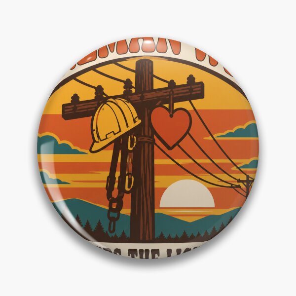 Item preview, Lineman Wife Gift - He Keeps The Lights On designed and sold by RedRubyBubble.