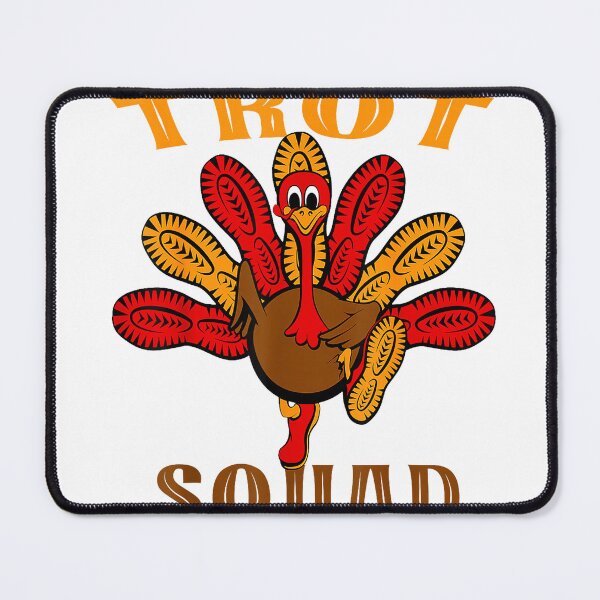 Item preview, Trot Squad thanksgiving turkey trot 5k Running Marathon 2025 T-Shirt designed and sold by Atros.