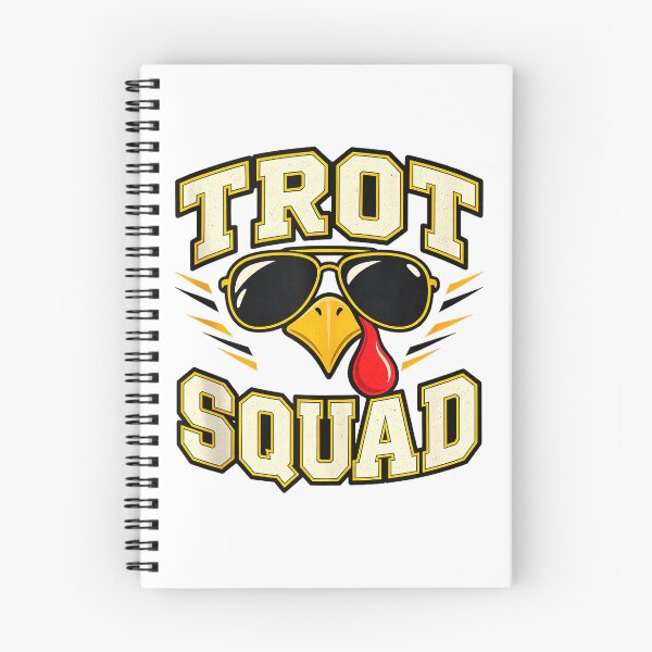 Item preview, Trot Squad Turkey Running Thanksgiving Funny Fall Feast Bird Sleeveless Tank Top designed and sold by Atros.