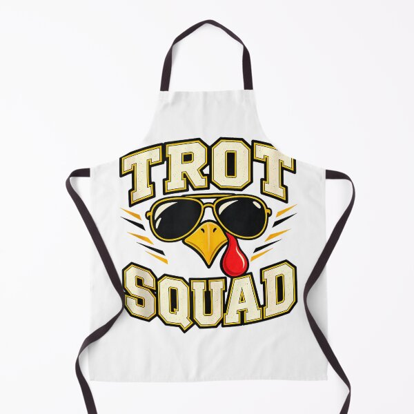 Item preview, Trot Squad Turkey Running Thanksgiving Funny Fall Feast Bird Sleeveless Tank Top designed and sold by Atros.