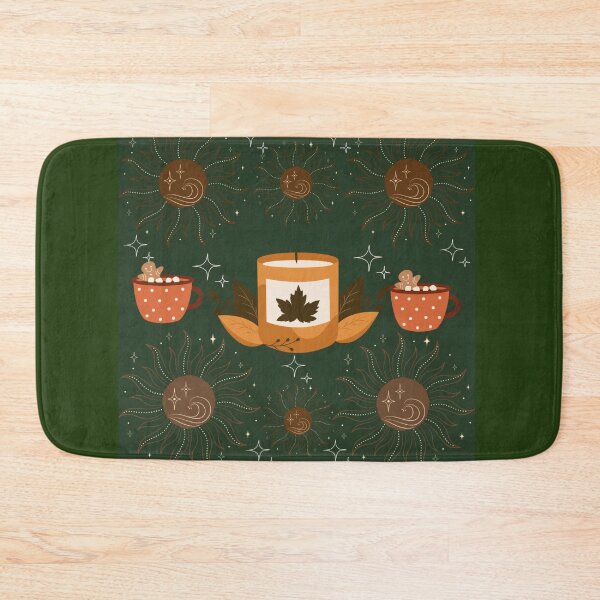 Item preview, Cozy Autumn Candle And Sun Pattern designed and sold by Azurart2.