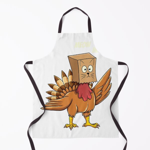 Artikelvorschau, Thanksgiving Truthahn Katze Miau Lustiges Thanksgiving T-Shirt für Männer und Frauen entworfen und verkauft von Djtahar15.