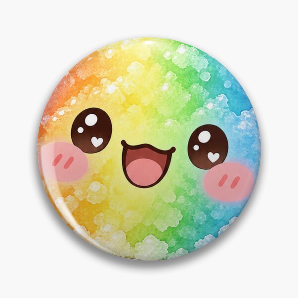 Item preview, Kawaii Rainbow Shave Ice Hawaii Dessert designed and sold by peachycrossing.