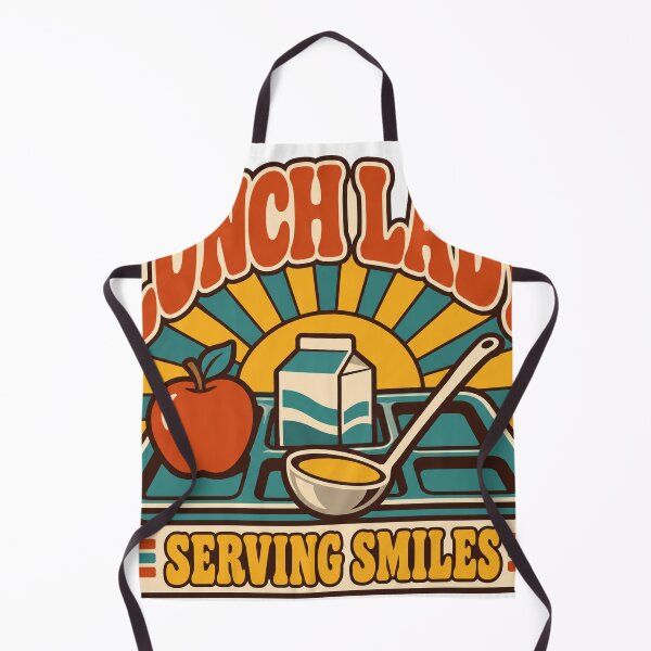 Item preview, Lunch Lady Gift - Serving Smiles designed and sold by RedRubyBubble.
