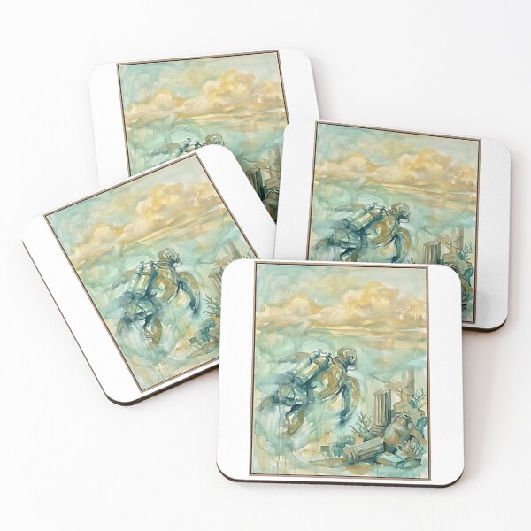 Item preview, Sea Turtle Underwater Archaeologist designed and sold by PictoVibe.