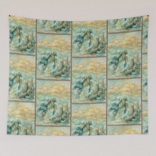 Item preview, Sea Turtle Underwater Archaeologist designed and sold by PictoVibe.