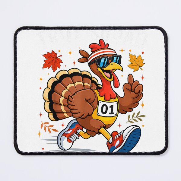 Item preview, Thanksgiving Turkey Trot Squad 2026 Funny Men Women Kid T-Shirt designed and sold by darknessman666.