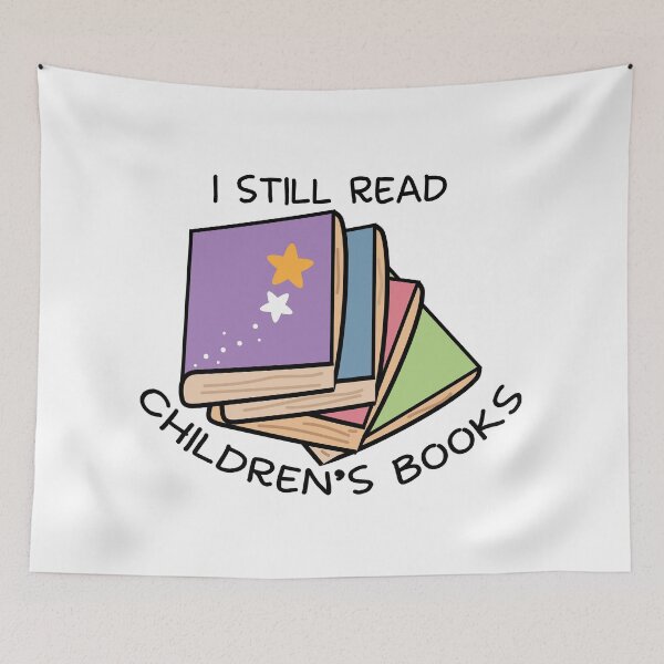 Item preview, I still read children's books designed and sold by fluffyfamcraft.