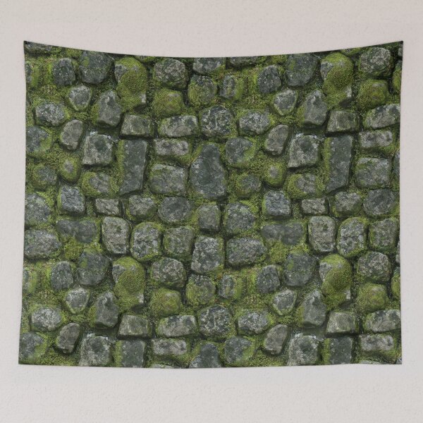 Item preview, Mossy Cobblestone Path designed and sold by ArtistUpsale.