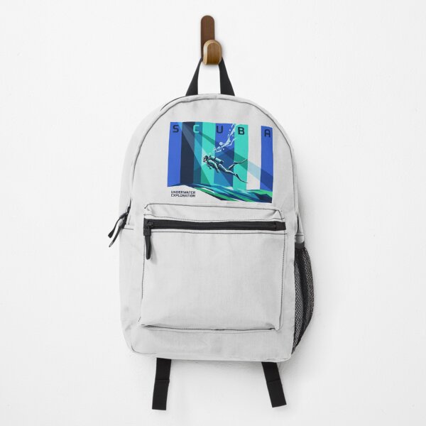 Item preview, Scuba Diving Underwater Exploration Geometric Ocean Diver Graphic designed and sold by KiwiRider.