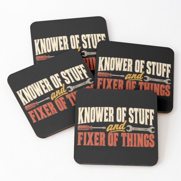 Item preview, Knower of Stuff and Fixer of Things designed and sold by SanipepaVase.