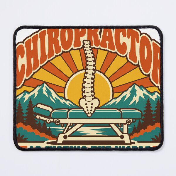 Item preview, Chiropractor Gift - Adjusting The World designed and sold by RedRubyBubble.