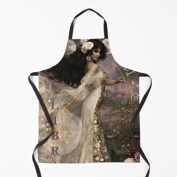 Item preview, Libra Goddess – Celestial Art Nouveau Zodiac Portrait designed and sold by Art.Fusion.Studio.