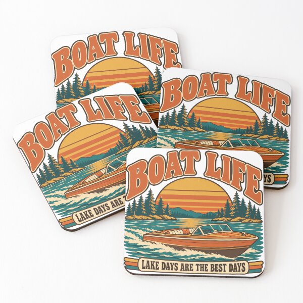Item preview, Boating Gift - Lake Days Are The Best Days designed and sold by RedRubyBubble.