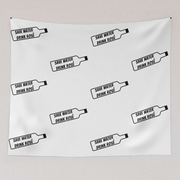 Item preview, Save Water Drink Rosé Funny Wine Lover Quote designed and sold by GatoBlanco.
