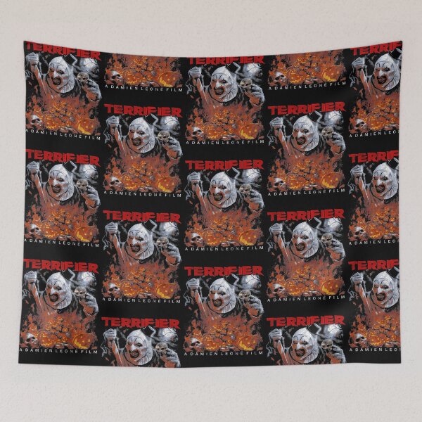 Item preview, Creepy Executioner Clown Halloween Pumpkin Art designed and sold by Tanjlau7.