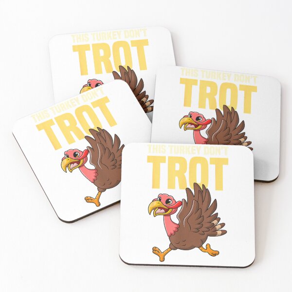 Item preview, This Turkey Don't Trot  Turkey Trot Thanksgiving Running T-Shirt designed and sold by MaLhari-Market.
