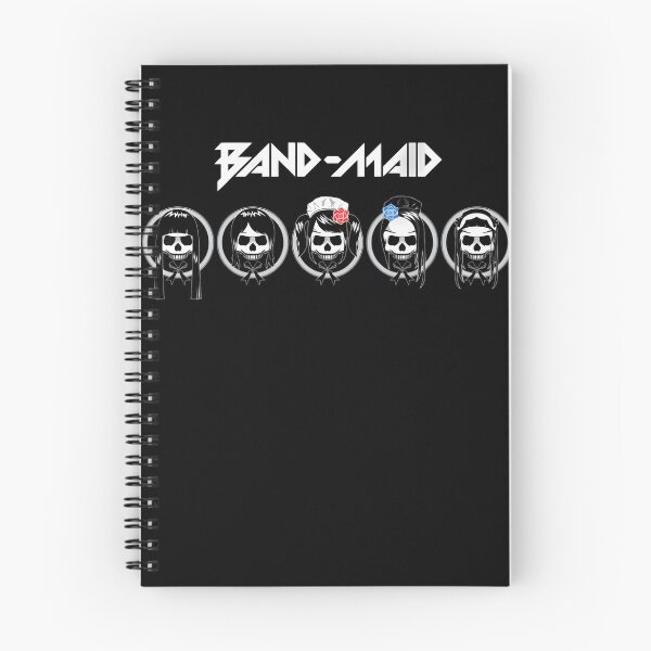 Item preview, Five Maid Skull Portraits In Circular designed and sold by MindPalette.