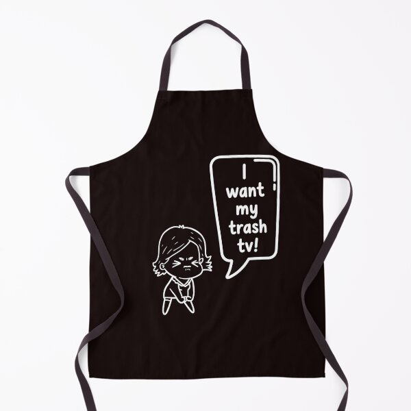Item preview, Funny Grumpy Character 'I Want My Trash TV!' Quote designed and sold by Segasworks.