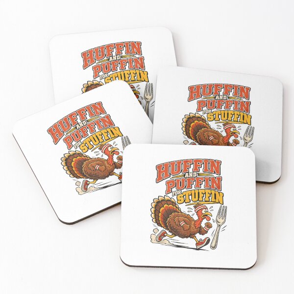 Item preview, Thanksgiving Running Turkey Huffin Puffin Stuffin Funny Sleeveless Tank Top designed and sold by Stickerbynp1.