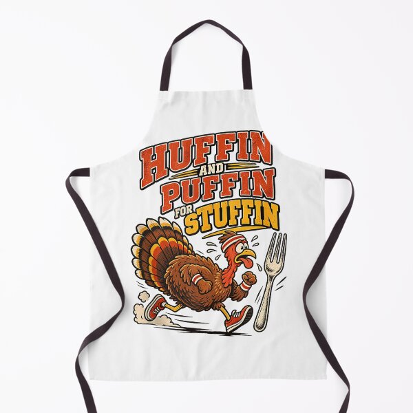 Item preview, Camiseta sin mangas divertida de Acción de Gracias con pavo corriendo, Huffin Puffin Stuffin. designed and sold by Stickerbynp1.