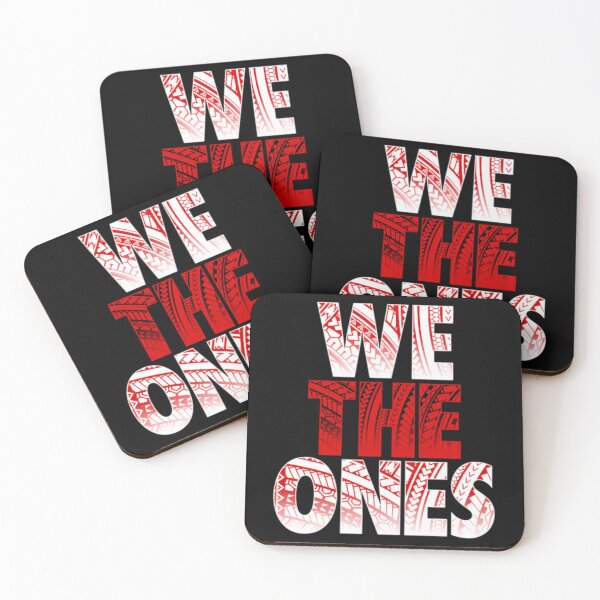 Item preview, We The Ones Red Tribal Typography designed and sold by DavidsonSophie4.