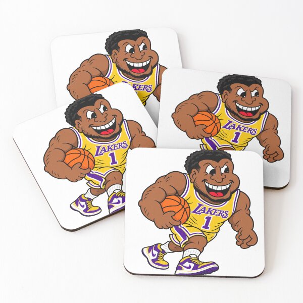 Aperçu de l'œuvre Dessin de la mascotte des Mighty Lakers créée et vendue par Luke Foran Sports Art.