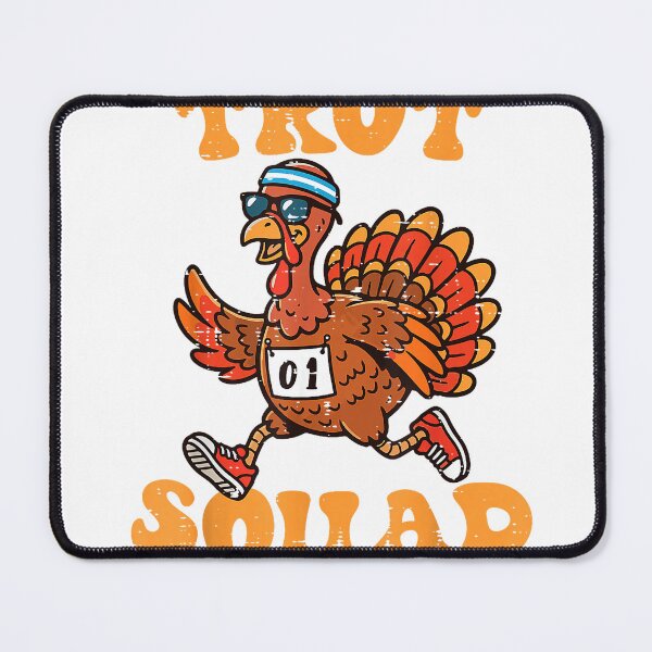 Item preview, Trot Squad Turkey Thanksgiving Running Runner Women Men Kids T-Shirt designed and sold by Djtahar15.
