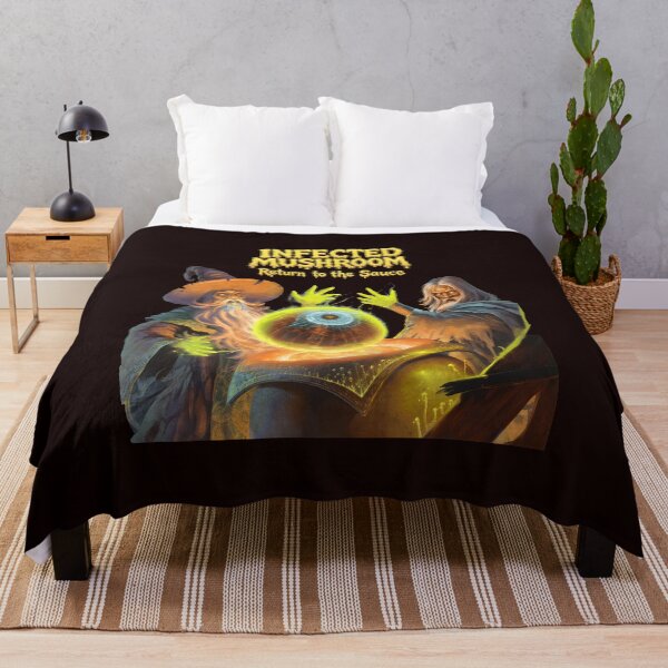 Item preview, Infected Mushroom Return to the Sauce Wizard Art designed and sold by Patternisyours.